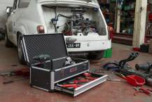 Obrázek k výrobku 52729 - Hliníkový kufr 620x300x255mm 1 zásuvka