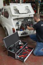 Obrázek k výrobku 52729 - Hliníkový kufr 620x300x255mm 1 zásuvka