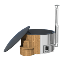 Obrázek k výrobku 48887 - Hot Tub 200 Deluxe - Koupací sud, vnitřní kamna Thermowood