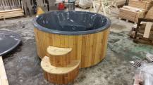Obrázek k výrobku 48887 - Hot Tub 200 Deluxe - Koupací sud, vnitřní kamna Thermowood