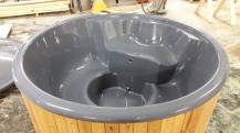 Obrázek k výrobku 48887 - Hot Tub 200 Deluxe - Koupací sud, vnitřní kamna Thermowood
