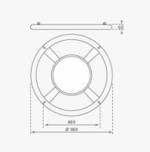 Obrázek k výrobku 21793 - Houpačka Monkey´s Home hnízdo SWIBEE MODRÁ .