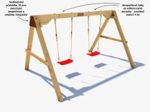 Obrázek k výrobku 82647 - Houpačka Monkey