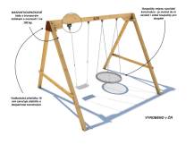 Obrázek k výrobku 82648 - Houpačka Monkey