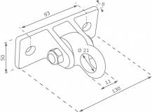 Obrázek k výrobku 39212 - Houpačkový hák  1 ks  "American" .