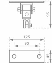Obrázek k výrobku 53386 - Houpačkový hák 1ks "American" Premium .