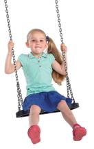 Obrázek k výrobku 62545 - Houpačkový sedák - "CikCak" - černý Houpačkový sedák - "CikCak" - černý