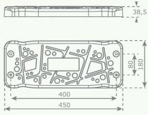 Obrázek k výrobku 62815 - Houpačkový sedák - "CikCak" - červený Houpačkový sedák - "CikCak" - červený