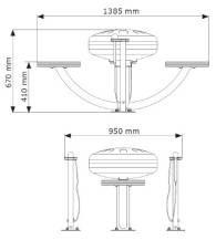 Obrázek k výrobku 82640 - Hudební prvek - Handpan Duet KB560010