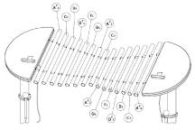 Obrázek k výrobku 82638 - Hudební prvek - Marimbas Calypso KB560020