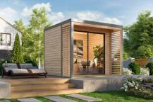 Obrázek k výrobku 94967 - hybridní domek KARIBU SATURN (48349) natur / šedý LG4822