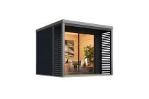 Obrázek k výrobku 94969 - hybridní domek KARIBU SATURN (48354) antracit / šedý LG4824