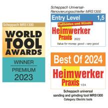 Obrázek k výrobku 77701 - Kartáčová / renovační bruska Scheppach MRS 1300