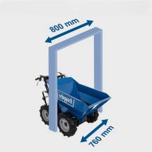 Obrázek k výrobku 37581 - Kolový přepravník 4x4 Scheppach DP 3000