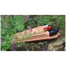 Obrázek k výrobku 92764 - Kombinované kožené pouzdro pro nůžky a skládací pilku Okatsune 130