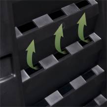 Obrázek k výrobku 82430 - Kompostér Černý Multicompo 740L