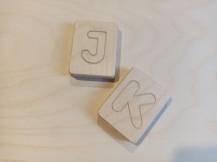 Obrázek k výrobku 72776 - Kostka pro stoličku se jménem 2ks/bal. .