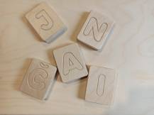 Obrázek k výrobku 72778 - Kostka pro stoličku se jménem 5ks/bal.