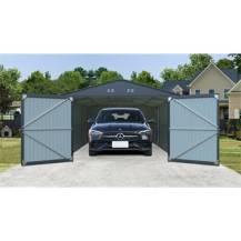 Obrázek k výrobku 93241 - Kovová garáž 3,8 x 6 m Riwall PRO RMCG 20x13 Anthracite