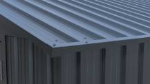 Obrázek k výrobku 93241 - Kovová garáž 3,8 x 6 m Riwall PRO RMCG 20x13 Anthracite