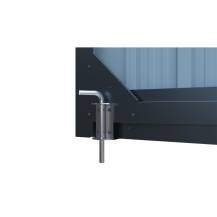 Obrázek k výrobku 93241 - Kovová garáž 3,8 x 6 m Riwall PRO RMCG 20x13 Anthracite