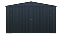 Obrázek k výrobku 93241 - Kovová garáž 3,8 x 6 m Riwall PRO RMCG 20x13 Anthracite