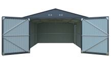 Obrázek k výrobku 93241 - Kovová garáž 3,8 x 6 m Riwall PRO RMCG 20x13 Anthracite