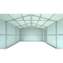 Obrázek k výrobku 93241 - Kovová garáž 3,8 x 6 m Riwall PRO RMCG 20x13 Anthracite