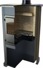 Obrázek k výrobku 77386 - Krbová kamna BELLA THALIA-BELLA THALIA krémová 5,4kW