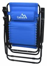 Obrázek k výrobku 67396 - Křeslo kempingové polohovací LIVORNO modré