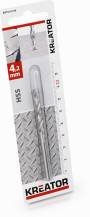 Obrázek k výrobku 48792 - KRT010109 - HSS vrták do kovu 4,2x75 mm