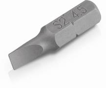 Obrázek k výrobku 37108 - KRT061300 - 2 ks Bitů FL4.5 x 0.6 mm 25 mm