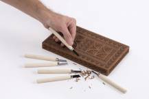 Obrázek k výrobku 36614 - KRT461001 - Mini dláta na dřevo sada 6ks