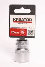 Obrázek k výrobku 36845 - KRT502011 - 1/2" Nástrčná hlavice (ořech) 20mm