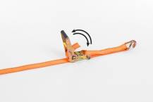 Obrázek k výrobku 35665 - KRT555008 - Upínací pás ráčnový s háky 1000kg/4,6m