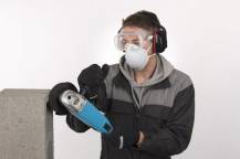 Obrázek k výrobku 40006 - KRTS60001 - Ochranná sada (sluchátka, brýle, respirátor)