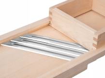 Obrázek k výrobku 93525 - Kruhadlo na zelí 3 nože se šuplíkem 55x19x8 cm