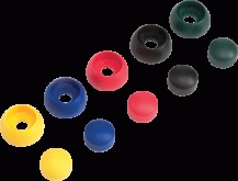 Obrázek k výrobku 18235 - Krytky šroubů 8/10mm žlutá 10ks/bal. .