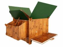 Obrázek k výrobku 79930 - Kurník pro slepice POLLY CLASSIC 2XL