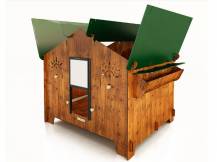 Obrázek k výrobku 79932 - Kurník pro slepice POLLY FARM EVOLUTION 3XL