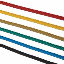 Obrázek k výrobku 73758 - Lano s ocelovým jádrem a PP opletem - 16 mm - MIX BAREV .