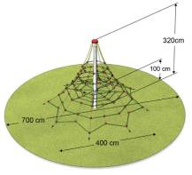 Obrázek k výrobku 48448 - Lanová pyramida Monkey