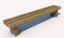 Obrázek k výrobku 35261 - Lavička bez opěradla 9 - 2000 .