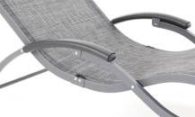 Obrázek k výrobku 73872 - Lehátko VIOLA De Luxe (Black & Grey)