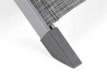 Obrázek k výrobku 73872 - Lehátko VIOLA De Luxe (Black & Grey)