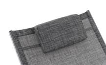 Obrázek k výrobku 73872 - Lehátko VIOLA De Luxe (Black & Grey)