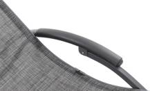 Obrázek k výrobku 73872 - Lehátko VIOLA De Luxe (Black & Grey)