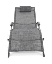 Obrázek k výrobku 73872 - Lehátko VIOLA De Luxe (Black & Grey)