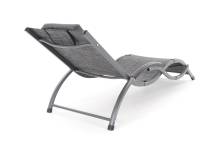 Obrázek k výrobku 73872 - Lehátko VIOLA De Luxe (Black & Grey)