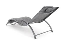Obrázek k výrobku 73872 - Lehátko VIOLA De Luxe (Black & Grey)